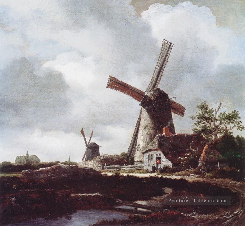 Mills Jacob Isaakszoon van Ruisdael Peintures à l'huile